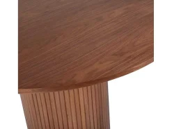 Bianca Eetkamertafel O110Cm Eik Fineer.