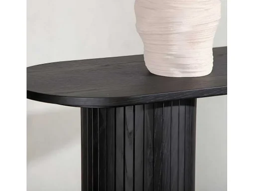 Bianca Sidetable 40X130Cm Zwart.