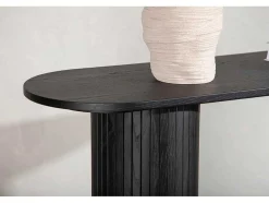 Bianca Sidetable 40X130Cm Zwart.