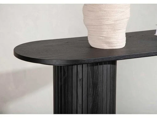 Bianca Sidetable 40X130Cm Zwart.