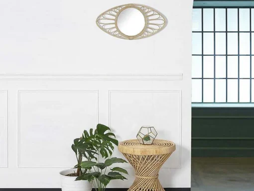 Bijzettafel Giali - Rotan - Naturelkleur