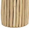 Bijzettafel Van Teakhout - Kleur: Naturel - Lutiana