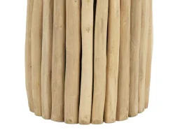 Bijzettafel Van Teakhout - Kleur: Naturel - Lutiana