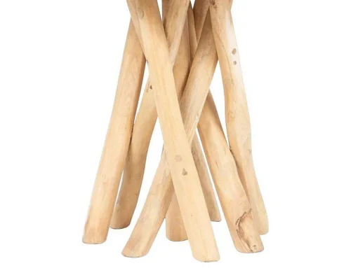 Bijzettafel Van Teakhout - Kleur: Naturel - Gayana
