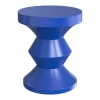 Bijzettafeltje Van Metaal - Blauw - Zolimi