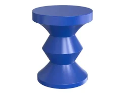 Bijzettafeltje Van Metaal - Blauw - Zolimi