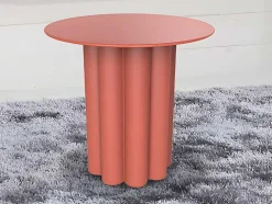 Bijzettafeltje Van Metaal - Terracotta - Gavopi