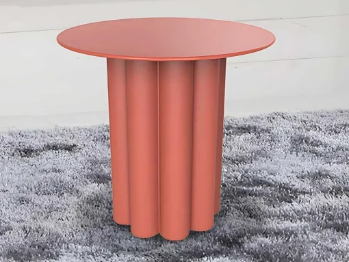 Bijzettafeltje Van Metaal - Terracotta - Gavopi