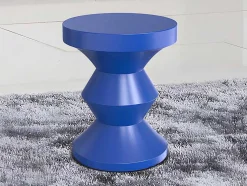 Bijzettafeltje Van Metaal - Blauw - Zolimi