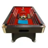 Biljarttafel 7 Voet Compleet Met Accessoires Iron Red