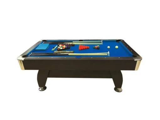 Biljarttafel 7 Voet Compleet Met Accessoires Iron Blue