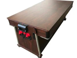 Biljarttafel 7 Voet Multi-Game Blauw Air Hockey + Tennistafel Stark