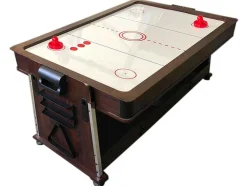 Biljarttafel 7 Voet Multi-Game Blauw Air Hockey + Tennistafel Stark