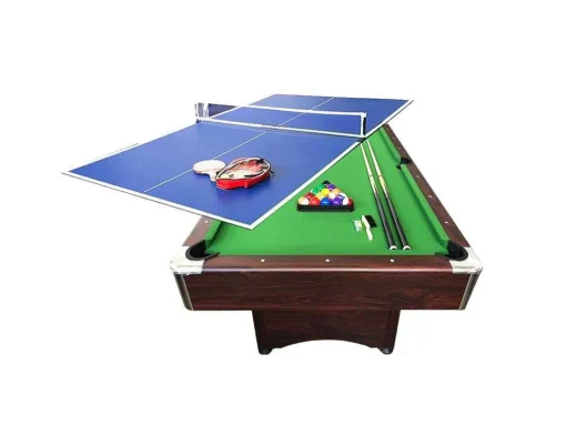 Biljarttafel 7 Voet Multi-Games Met Tennistafel Falcon