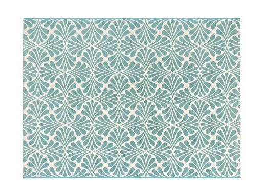 Binnen- Of Buitentapijt Coquilla - 150 X 200 Cm - Lichtblauw