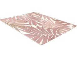 Binnen- Of Buitentapijt Etnische Stijl Bloemenmotief Roceta - 150 X 200 Cm - Roze