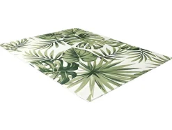Binnen- Of Buitentapijt Etnische Stijl Bloemenmotief Palmo - 150 X 200 Cm - Groen