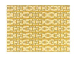 Binnen- Of Buitentapijt Etnische Stijl Grenada - 150 X 200 Cm - Geel