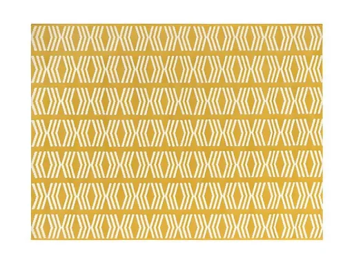 Binnen- Of Buitentapijt Etnische Stijl Grenada - 150 X 200 Cm - Geel