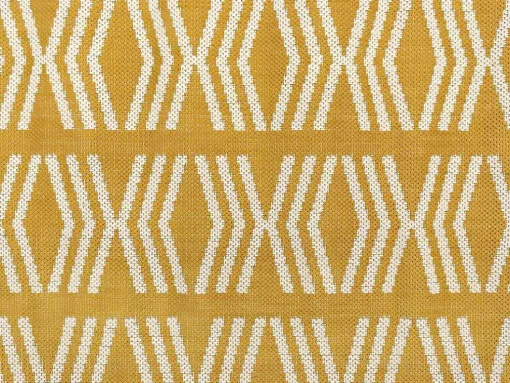 Binnen- Of Buitentapijt Etnische Stijl Grenada - 150 X 200 Cm - Geel