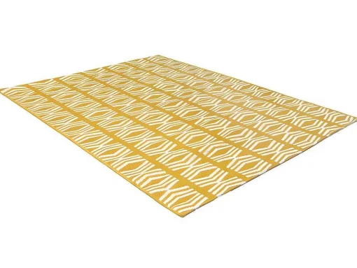 Binnen- Of Buitentapijt Etnische Stijl Grenada - 150 X 200 Cm - Geel