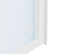 Binnenraam Van Aluminium Met Poedercoating - 210X130 Cm - Wit - Bayview