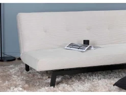 Bodil Slaapbank Fluweel Beige.