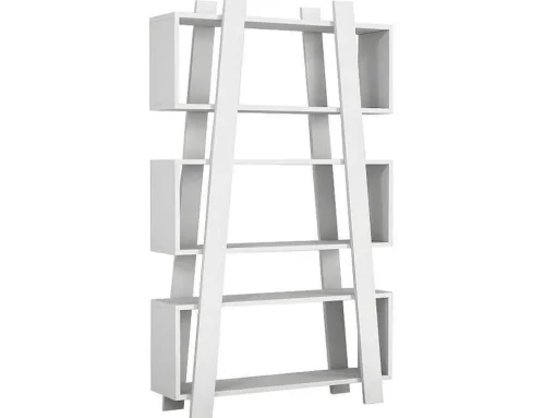 Boekenkast Met 3 Nissen - Wit - Esiri