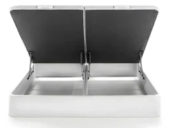 Boxspring - 180 X 200 Cm - Wit Mat - Hestia Van Ysmee