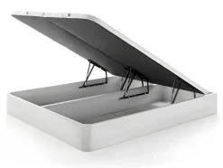 Boxspring - 180 X 200 Cm - Wit Mat - Hestia Van Ysmee