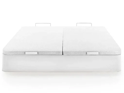 Boxspring - 180 X 200 Cm - Wit Mat - Hestia Van Ysmee