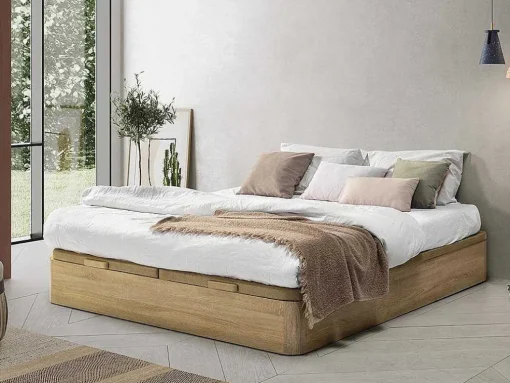 Boxspring 180 X 200 Cm - Licht Naturel - Hestia Van Ysmee