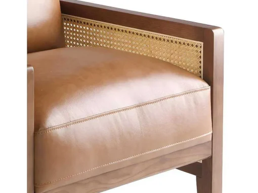 Bruine Leren Fauteuil 5113 Angel Cerda