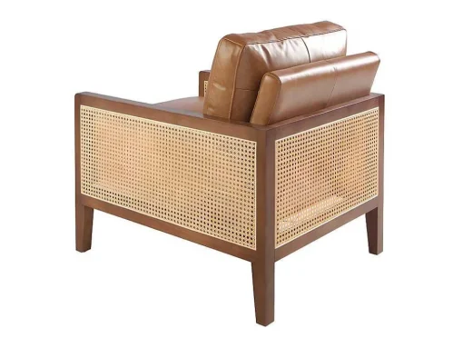 Bruine Leren Fauteuil 5113 Angel Cerda