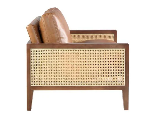 Bruine Leren Fauteuil 5113 Angel Cerda