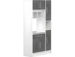 Buffetkast Mady - 5 Deuren & 1 Lade - Witte Betonkleur