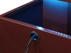 Buitenfontein Van Roestvrij Staal Met Ledverlichting - H65 Cm - Terracotta - Cardina