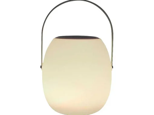 Buitenlamp Op Voet Met Bluetooth-Verbinding Speak - Metaal - H27 Cm - Veranderende Kleuren