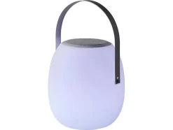 Buitenlamp Op Voet Met Bluetooth-Verbinding Speak - Metaal - H27 Cm - Veranderende Kleuren