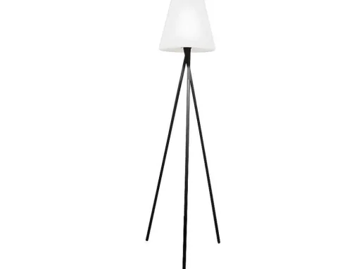 Buitenlamp Op Voet Met Led-Verlichting Leddy - Metaal - H150 Cm - Veranderende Kleuren