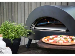 Bukom Pizza Oven Til Gas Zwart.