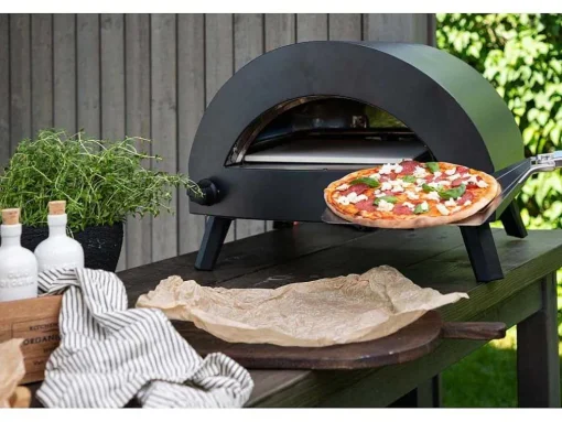 Bukom Pizza Oven Til Gas Zwart.