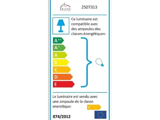 Bulbs Spot, Koper, 58,3X9X14 Cm, Epikasa