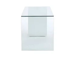 Bureau Muriel Met Opbergruimte - 4 Laden - Gehard Glas & Mdf
