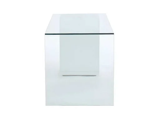 Bureau Muriel Met Opbergruimte - 4 Laden - Gehard Glas & Mdf