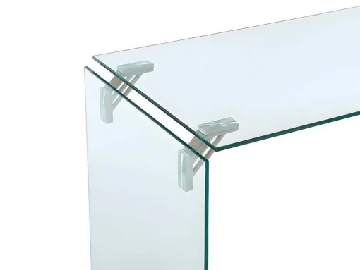 Bureau Van Gehard Glas - Transparant - Madro