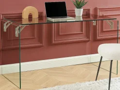 Bureau Van Gehard Glas - Transparant - Madro