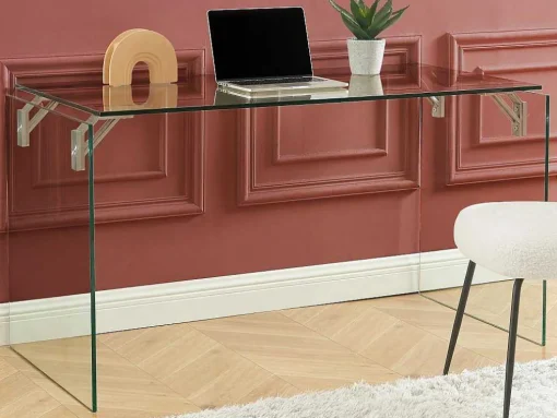 Bureau Van Gehard Glas - Transparant - Madro