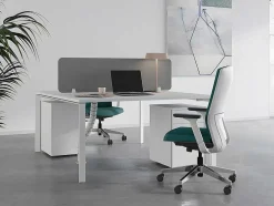 Bureaustoel - Stof - Blauw - Humia