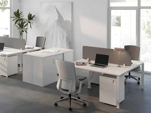 Bureaustoel - Stof - Grijs - Humia